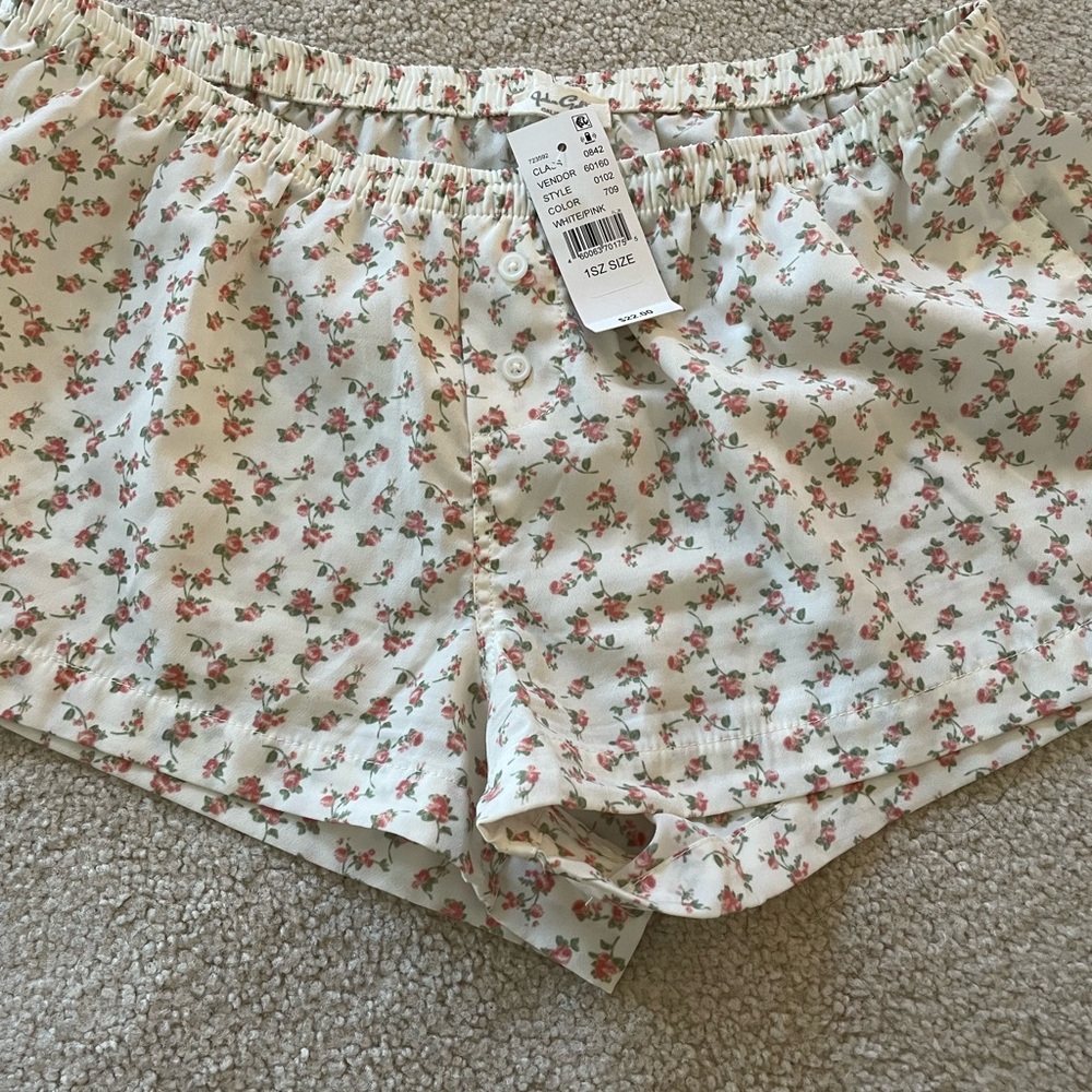 NWT: John Galt Flowy Shorts - One Size
